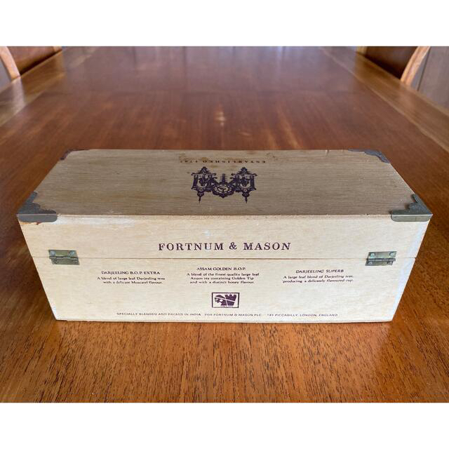 FORTNUM&MASON フォートナム&メイソン　古い紅茶の木箱