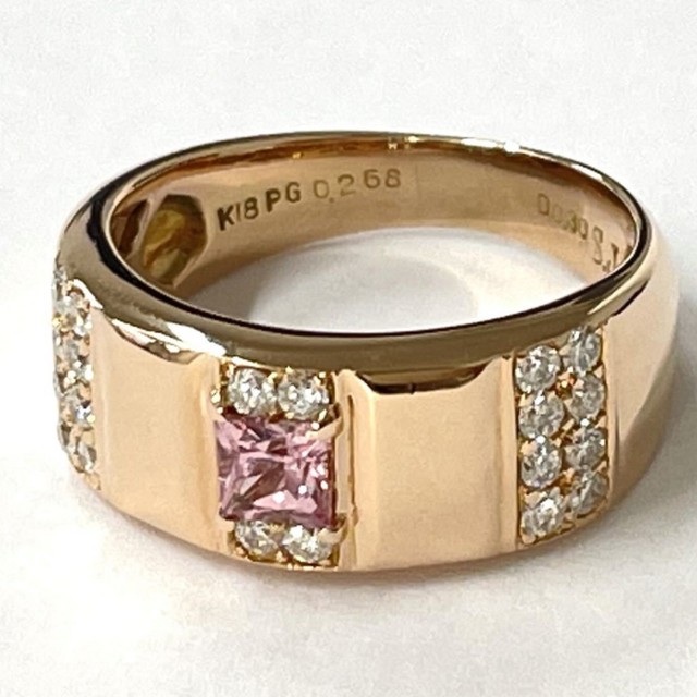 ピンクサファイアリング レディースのアクセサリー(リング(指輪))の商品写真