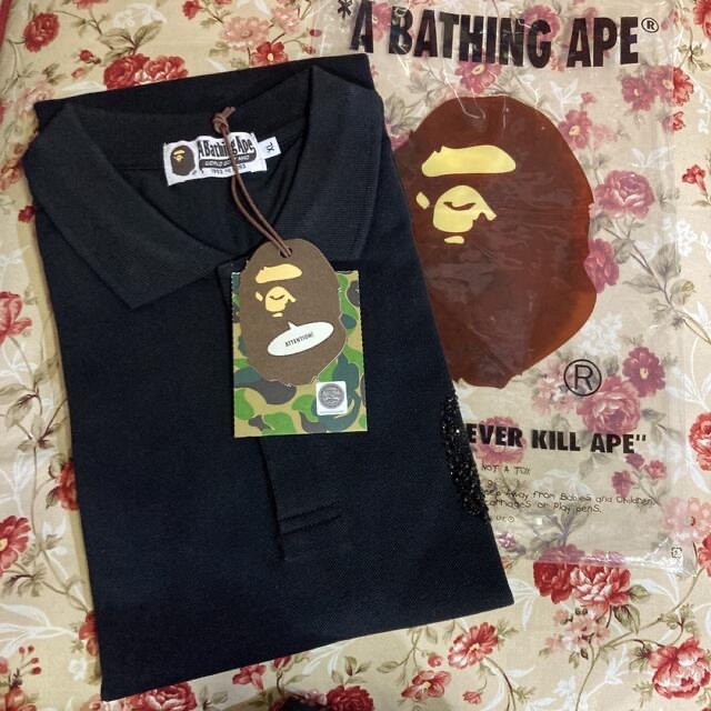 特急 新品 A BATHING APE ポロシャツ ポロシャツ - LITTLEHEROESDENTISTRY