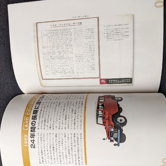 絶版車カタログ　トヨタ　ランドクルーザー　初代　2代目　3代目　4代目　5代目 エンタメ/ホビーの本(趣味/スポーツ/実用)の商品写真