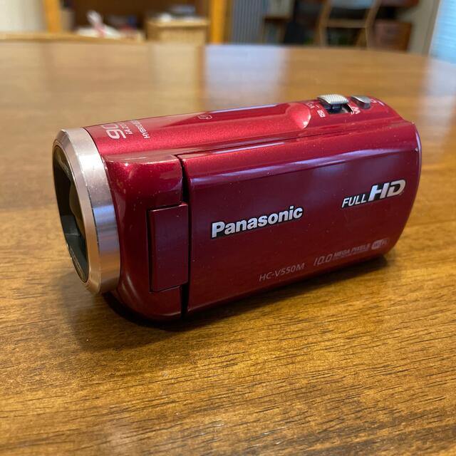 Panasonic  デジタルハイビジョンビデオカメラ  HC-V550M-Rスマホ家電カメラ