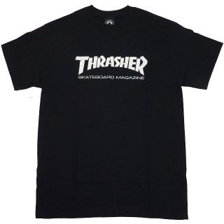 スラッシャー(THRASHER)のTHRASHER スラッシャー ベーシックロゴ Tシャツ ブラック XL(Tシャツ/カットソー(半袖/袖なし))