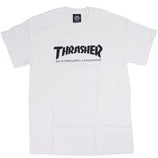スラッシャー(THRASHER)のTHRASHER スラッシャー ベーシックロゴ Tシャツ ホワイト XXXL(Tシャツ/カットソー(半袖/袖なし))