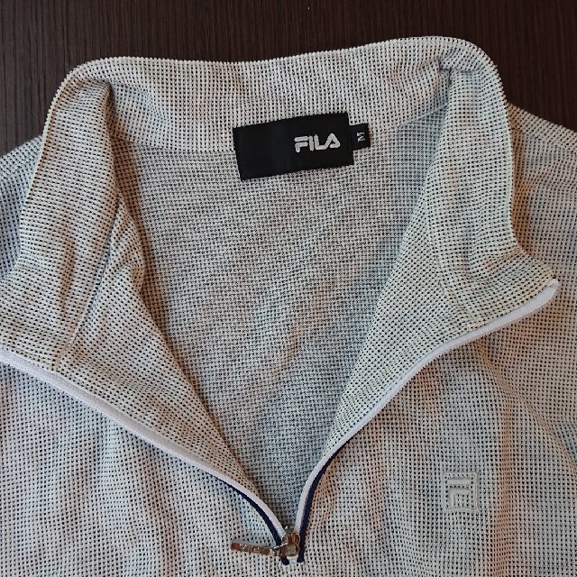 FILA(フィラ)の更に値下げ❗FILA ゴルフウェア レディースM 白×ネイビー 普段着にも スポーツ/アウトドアのゴルフ(ウエア)の商品写真