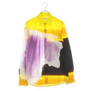 ドリスヴァンノッテン(DRIES VAN NOTEN)のドリスヴァンノッテン マルチカラープリント長袖シャツ 46(シャツ)