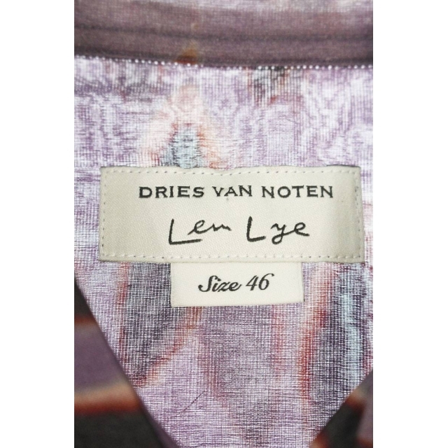 DRIES VAN NOTEN(ドリスヴァンノッテン)のドリスヴァンノッテン 総グラフィック半袖シャツ 46 メンズのトップス(シャツ)の商品写真