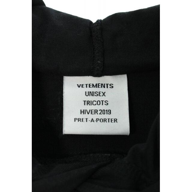 vetements パッチワーク パーカー xsサイズ