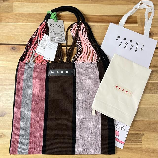 MARNI ハンモックバッグ / ブラウンピンク | tradexautomotive.com