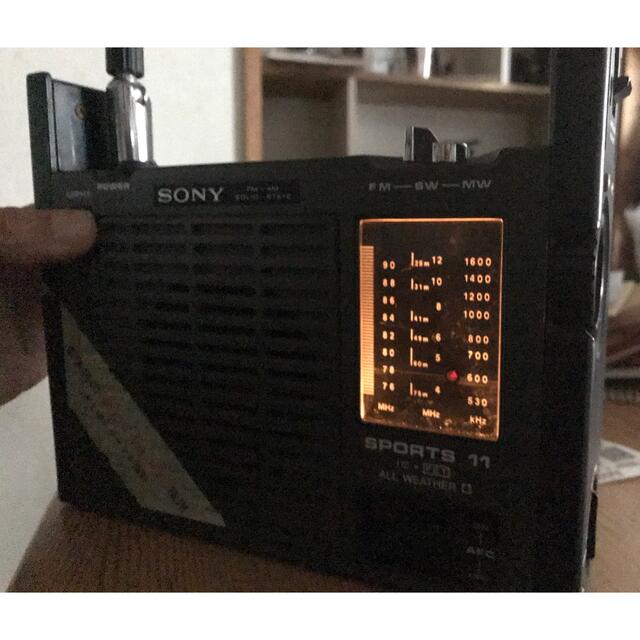 【極希少品】フルセット SONY  ICF-111 Sports11 ラジオ