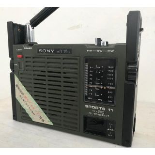 ソニー(SONY)の【極希少品】フルセット SONY  ICF-111 Sports11 ラジオ(ラジオ)