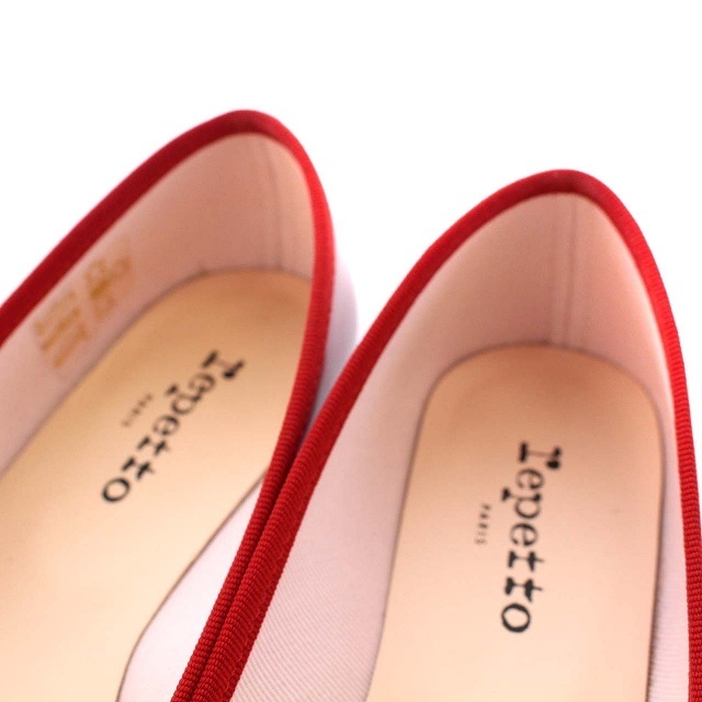 repetto(レペット)のレペット JUNON ポインテッドトゥ パンプス バレエシューズ リボン 37 レディースの靴/シューズ(ハイヒール/パンプス)の商品写真