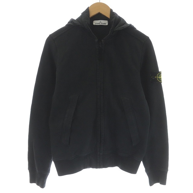 STONE ISLAND(ストーンアイランド)のストーンアイランド ジャケット スウェット パーカー 長袖 S チャコールグレー メンズのジャケット/アウター(ブルゾン)の商品写真