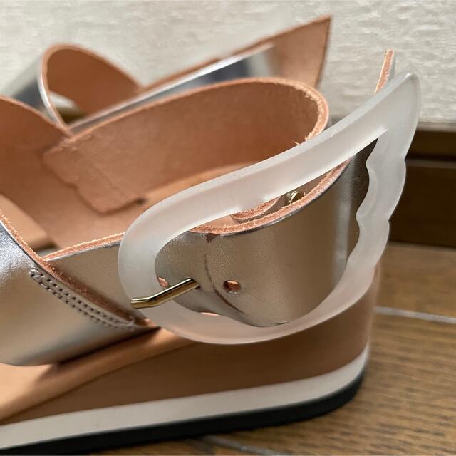 ※専用※ANCIENT GREEK SANDALS　シルバーウッドサンダル