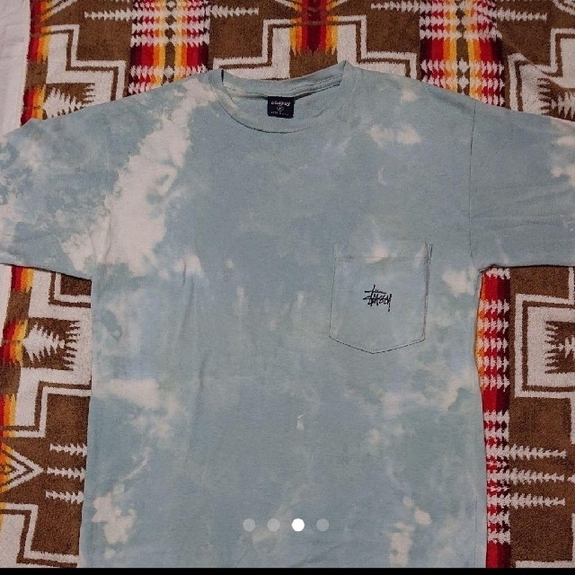 STUSSY ステューシー ポケット付きTシャツ メンズのトップス(Tシャツ/カットソー(半袖/袖なし))の商品写真