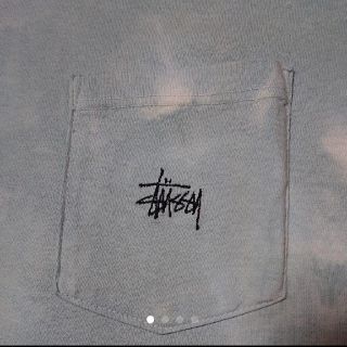 STUSSY ステューシー ポケット付きTシャツ(Tシャツ/カットソー(半袖/袖なし))