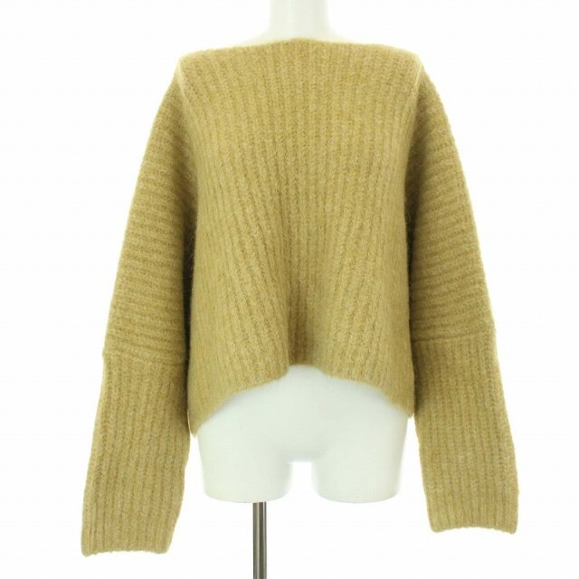 THE SHISHIKUI ALPACA KNIT YELLOW シシクイ