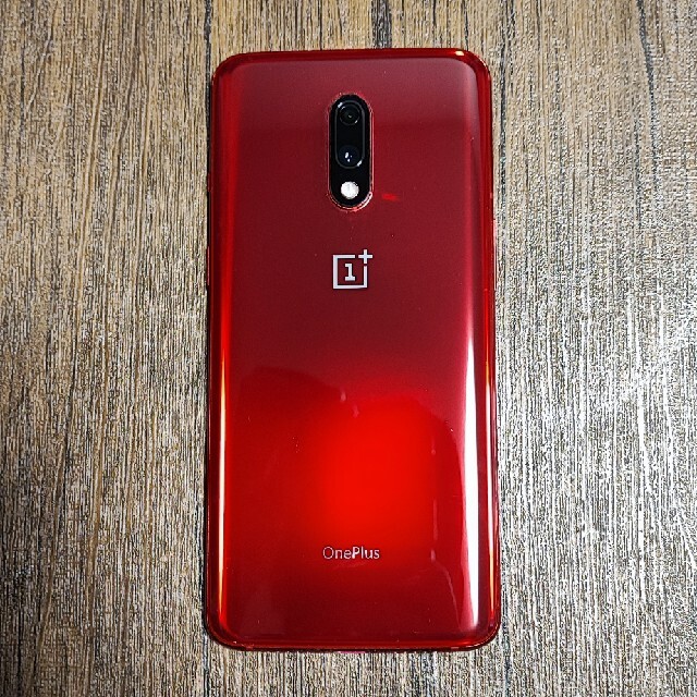 スマホ/家電/カメラoneplus 7 匿名配送　送料無料　赤