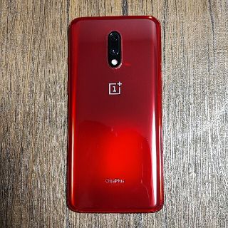 oneplus 7 匿名配送　送料無料　赤(スマートフォン本体)