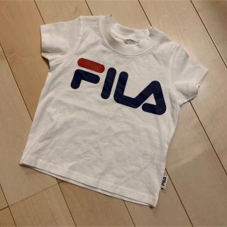 フィラ(FILA)の新品　フィラ　FILA Tシャツ　半袖　130 ホワイト(Tシャツ/カットソー)