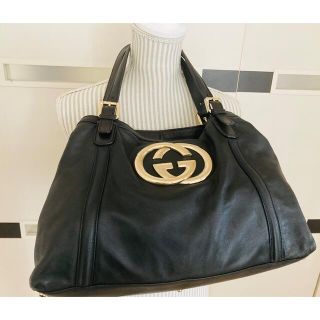 グッチ(Gucci)の格安美品‼️ヴィンテージGUCCI‼️更にハンドル巻きGUCCIスカーフ込み‼️(ショルダーバッグ)