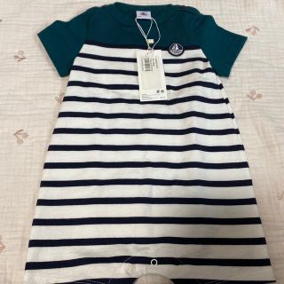 プチバトー(PETIT BATEAU)のプチバトー　ロンパース(ロンパース)