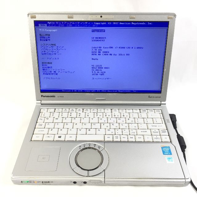 RF-826 Panasonic CF-NX3 i7-4500U/8GB8GBHDD