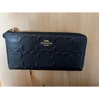 コーチ(COACH)の【COACH】レディース長財布　美品(財布)