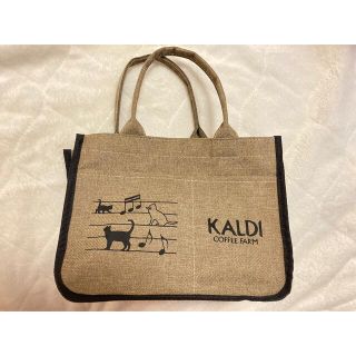 カルディ(KALDI)の【未使用】KALDI 猫の日バッグ(ハンドバッグ)