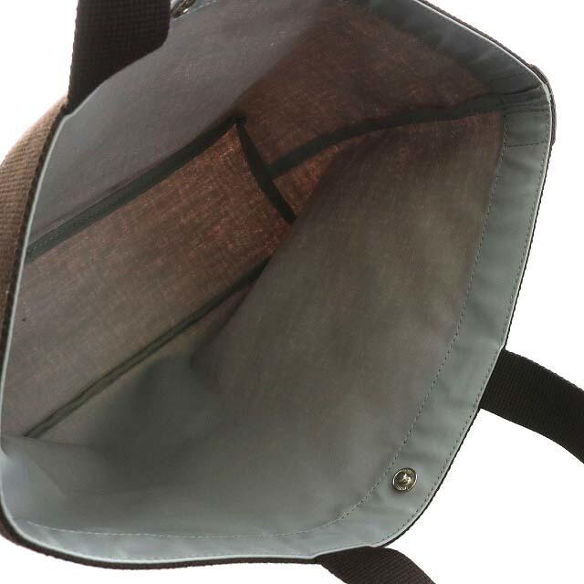Herve Chapelier(エルベシャプリエ)のエルベシャプリエ コーデュラスクエアトート B5 ハンドバッグ ピンク 茶 レディースのバッグ(トートバッグ)の商品写真