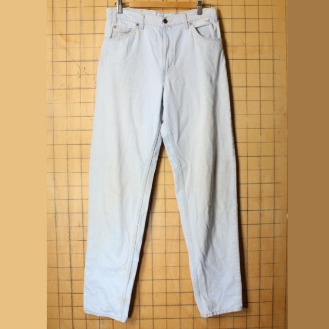 90s USA製Levisリーバイス550ジーンズデニムパンツW33 ss179