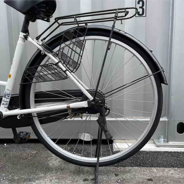シティーサイクル シャスター 26型 シングルスピード(変速機無し) カゴ付き スポーツ/アウトドアの自転車(自転車本体)の商品写真