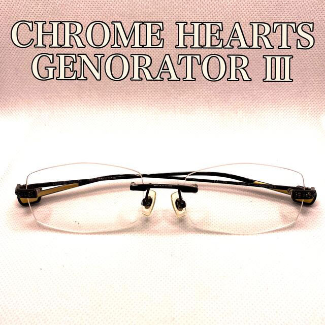 CHROMEHEARTS メガネ GENORATOR III 51□19-142サングラス/メガネ