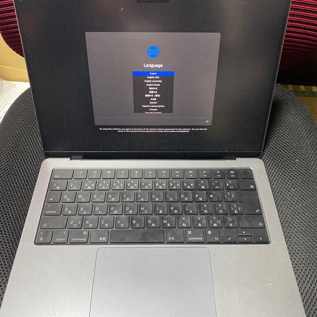 新品入荷 Apple 14インチ M1Pro MacBook Pro スペースグレイ ノートPC