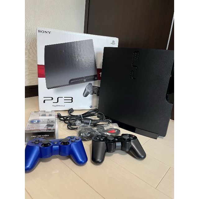 SONY - プレイステーション3本体(CECH-3000A)+ オプション【中古】