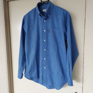 ヴァンヂャケット(VAN Jacket)の美品！VAN JACKET ブルーのコットンシャツ！(シャツ)