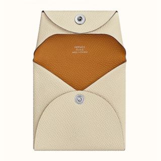 エルメス(Hermes)の【新品・未使用品】エルメス バスティア 小銭入れ ヴェルソ ナタ セサミ セザム(名刺入れ/定期入れ)