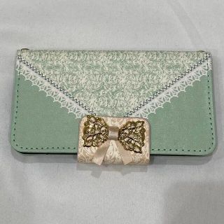 iPhone6 手帳型ケース ♥レースモチーフ♥(iPhoneケース)