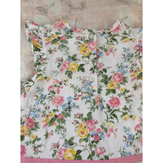 Ralph Lauren(ラルフローレン)のラルフローレン　花柄セットアップ キッズ/ベビー/マタニティのベビー服(~85cm)(その他)の商品写真