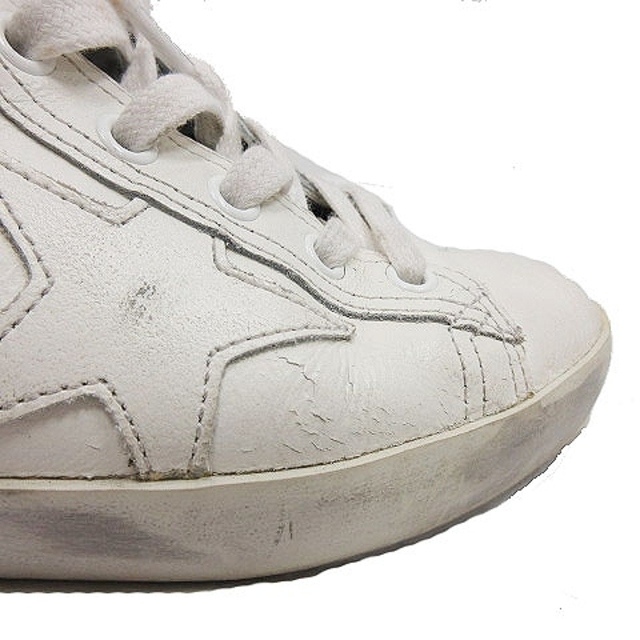 GOLDEN GOOSE(ゴールデングース)のゴールデングース フランシー ハイカット スニーカー USED加工 35 レディースの靴/シューズ(スニーカー)の商品写真