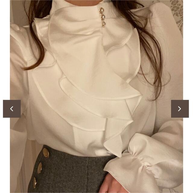 mymeheartbeto  classic ruffle blouse