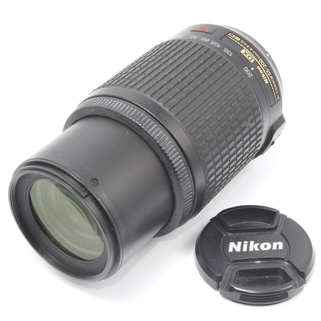 Nikon(ニコン)の✨大迫力の望遠レンズ♪✨ニコン Nikon AF-S DX 55-200mm スマホ/家電/カメラのカメラ(レンズ(ズーム))の商品写真