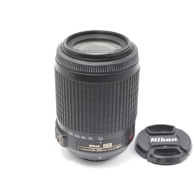 Nikon(ニコン)の✨大迫力の望遠レンズ♪✨ニコン Nikon AF-S DX 55-200mm スマホ/家電/カメラのカメラ(レンズ(ズーム))の商品写真