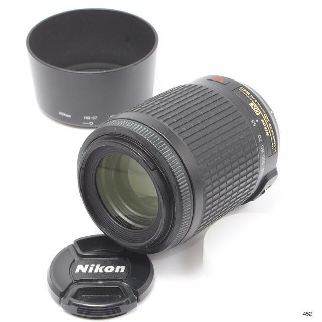 Nikon(ニコン)の✨大迫力の望遠レンズ♪✨ニコン Nikon AF-S DX 55-200mm スマホ/家電/カメラのカメラ(レンズ(ズーム))の商品写真