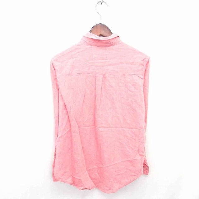 Ungrid(アングリッド)のアングリッド チュニック シャツ ステンカラー 薄手 長袖 F ピンク レディースのトップス(チュニック)の商品写真