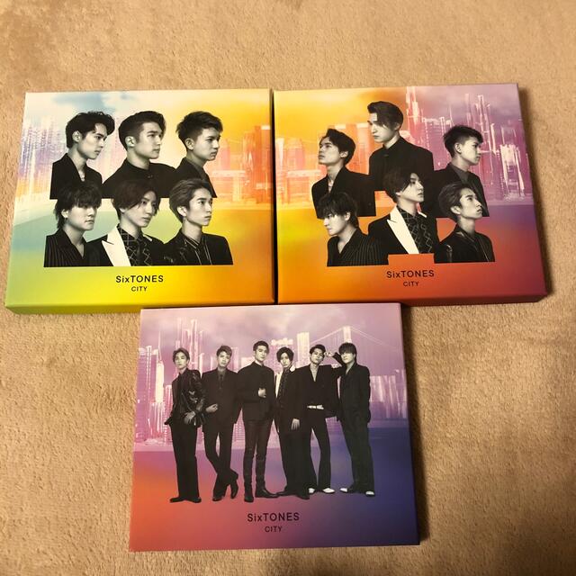 SixTONES アルバム CITY 3形態セット - www.claudiomeniconi.com