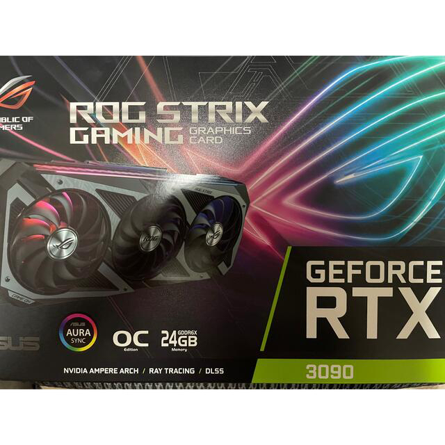 【予約】 ROG-STRIX-RTX3090-O24G-GAMING PCパーツ