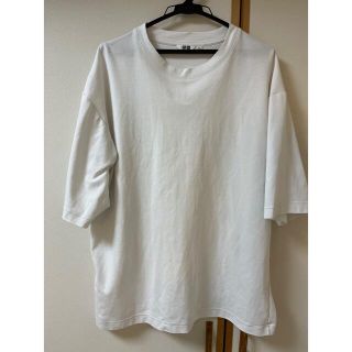 ユニクロ(UNIQLO)のユニクロ　エアリズムコットンオーバーサイズT(Tシャツ/カットソー(半袖/袖なし))