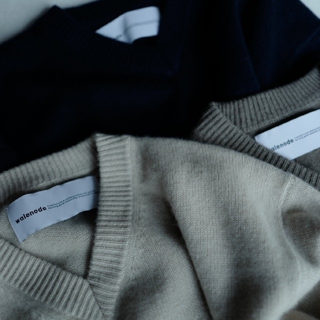 メンズwalenode×wagamama alashan cashmere knit