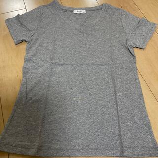 ナチュラルビューティーベーシック(NATURAL BEAUTY BASIC)の未使用タグ付　ナチュラルビューティーベーシック　Tシャツ　V M (Tシャツ(半袖/袖なし))