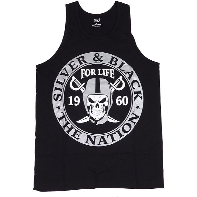 LA ストリートプリント For Life Skull タンクトップ XXL